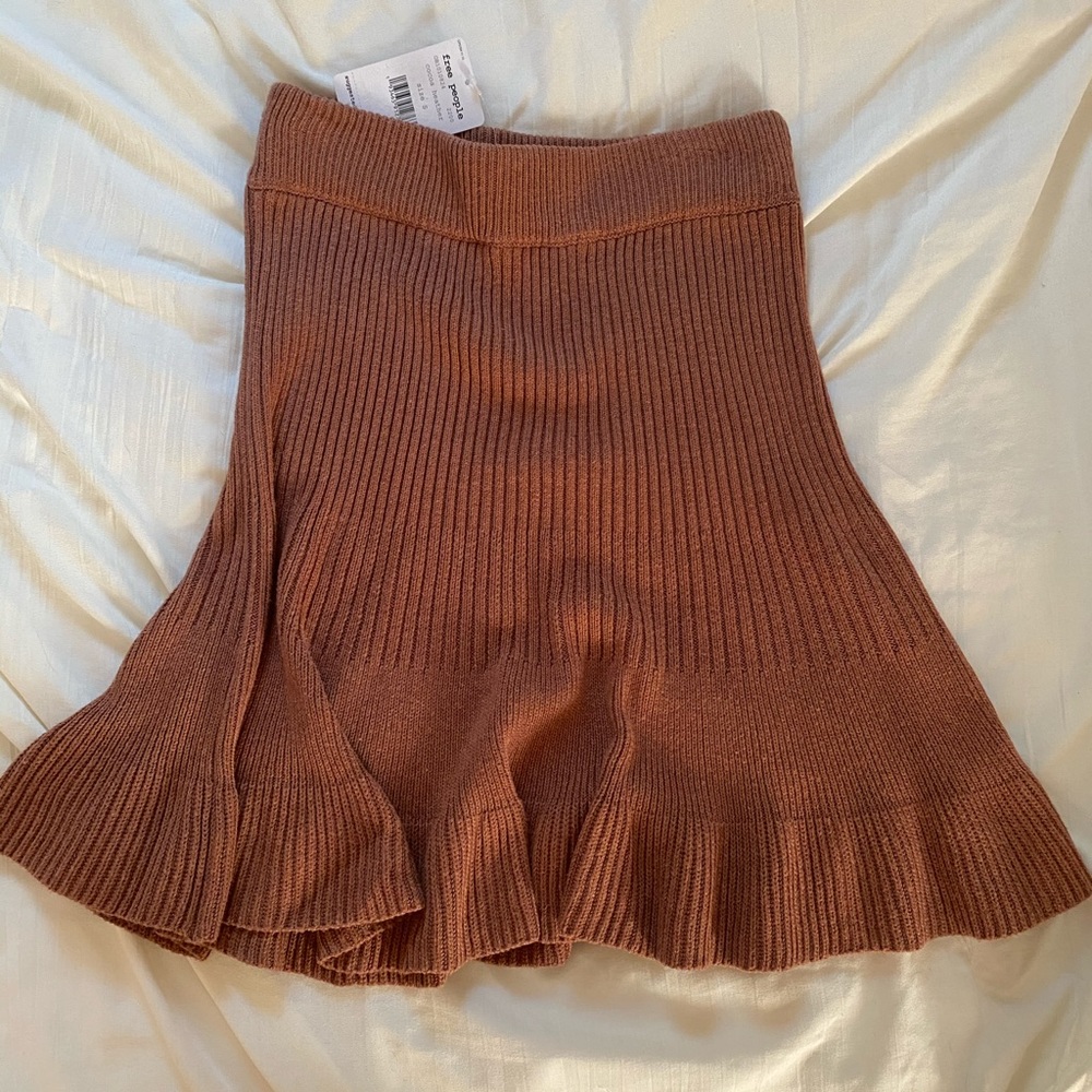 BRAND NEW Free People Knit Skirt